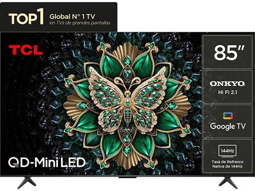 SMART TV MINI LED SMT 85P 4K 85C6K GO TCL