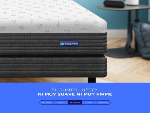 Colchón En Caja de Espuma La Espumería Freestyle Box 1plaza 80x19cm