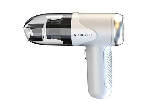 Aspiradora Portatil Ranser SCAMPIA PVC 1763 ompacta potente Blanca 