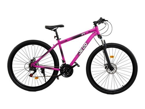 Bicicleta MTB Acero Jeico F1 R29 21v Talle M Rosa