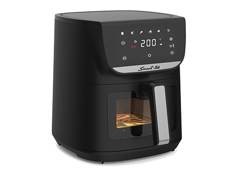 Freidora de Aire Smart-Tek AF2065 6L Visor y Temporizador