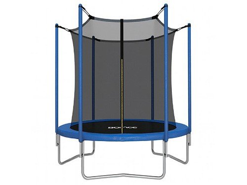 Cama Elástica 6FT – 185cm Azul con Red de Seguridad