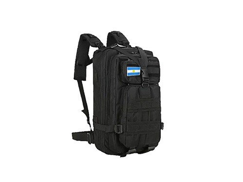 Mochila Tactica Asalto Trekking 45 Litros Negra Waggs