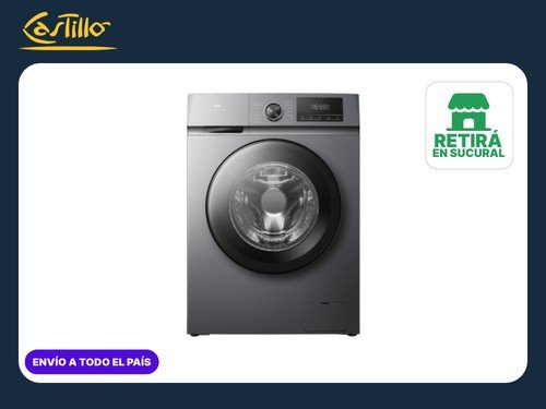 Lavarropas TCL P606FL  Inverter 6KG Gris