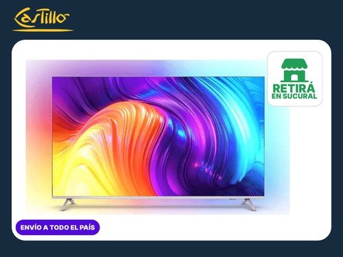 Smart TV LED Philips 75 4k Uhd 75pud8507/77 Ambilight Wifi