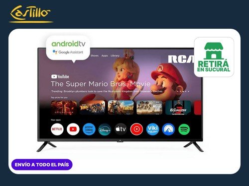 Smart TV LED RCA C40and│ 40" Full HD Con Android  TV