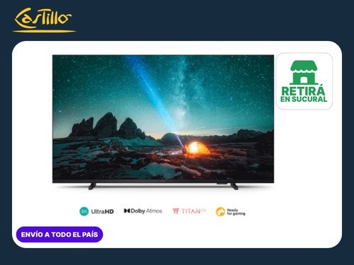 Smart TV Philips 50PUD7309/77 │50" 4K Ultra HD LED Titan OS
