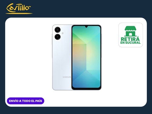 Celular Samsung Galaxy A06 6.7" 4GB 64GB Light Blue