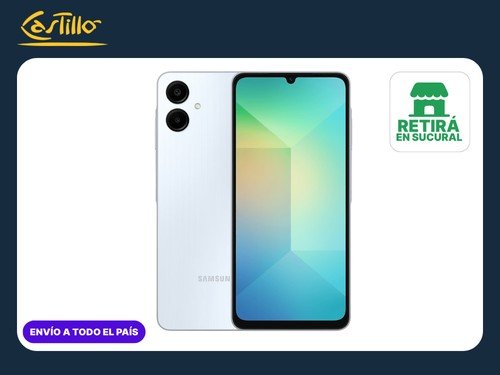 Celular Samsung Galaxy A06 6.7" 4GB 128GB 50MP Light Blue