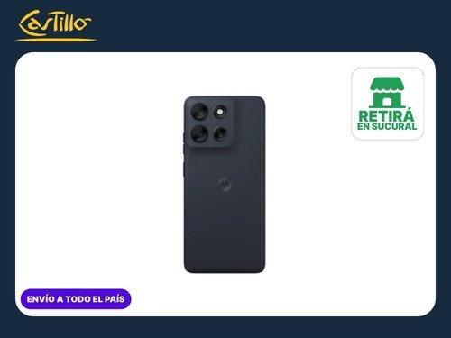Celular Motorola G56 Libre – 6.72”,  50MP, 8GB RAM, 256GB, Color Negro
