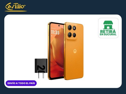 Celular Motorola Moto G15 4GB 256GB 50MP Sunrise Orange