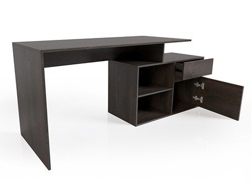 Escritorio Articulado Wengue Moderno Ofi MUAR