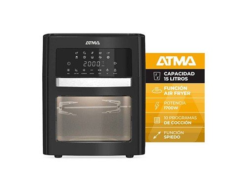 Horno Grill Y Freidora De Aire Atma 15lt ATMA