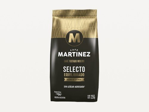 Café Tostado Molido Café Martínez Selecto s/ azúcar agregada 250 gr