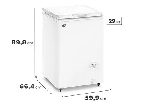 FREEZER GAFA FGHI100B-S HORIZONTAL 117 LTS INVERTER
