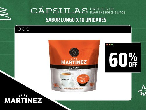 Capsulas Lungo Compatibles Con Maquinas Dolce Gusto