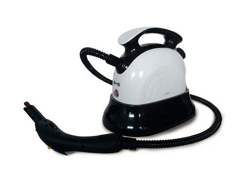Limpiador a Vapor 1500 W 1.1 Lts Blanco/Negro Nex