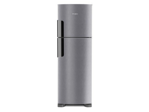 Heladera Top Mount No Frost Inox Whirlpool 386 Lts