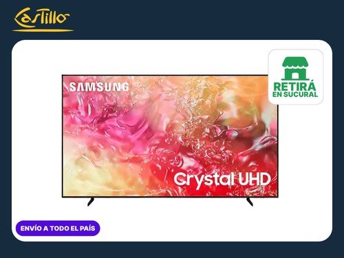 Smart TV Samsung 75DU7000 │75" Crystal  UHD 4K Tizen OS