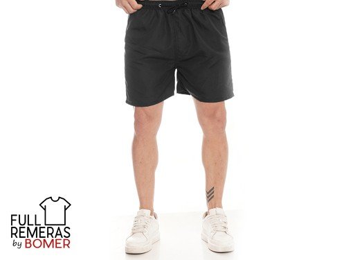 Short de baño negro
