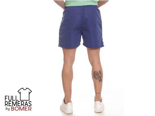 Short de baño azul francia