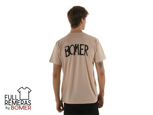 Remera Oso Bomer beige