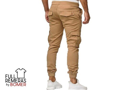 Jogger cargo mostaza