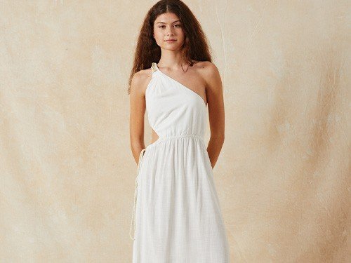 VESTIDO CAROL I OFF WHITE