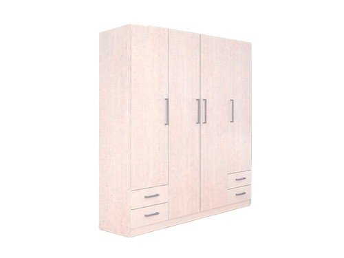 Placard 173x44x181 Cm Beige 4 Puertas Venezia PAC170 Dielfe