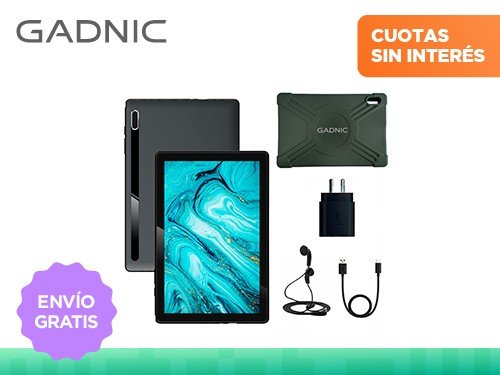 Tablet Gadnic 4GB RAM 64GB Android 10 Pulgadas