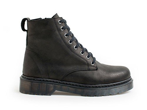 Borcegos MOCASSINO Dr Martens Cuero Vacuno Negro