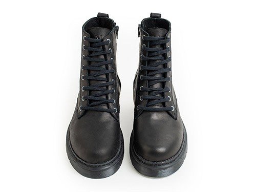 Borcegos MOCASSINO Dr Martens Cuero Vacuno Negro