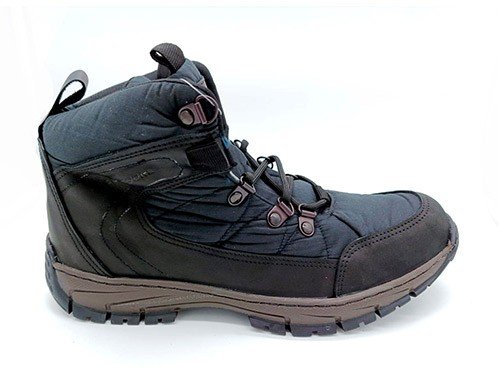Botas MOCASSINO Hike Bot 0 Tafetan Negro /Cuero Vacuno Negro