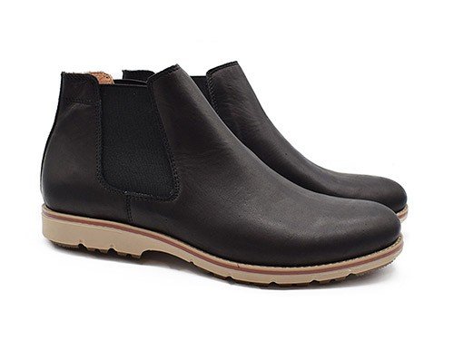Botas MOCASSINO James Bot 1 Cuero Vacuno Negro