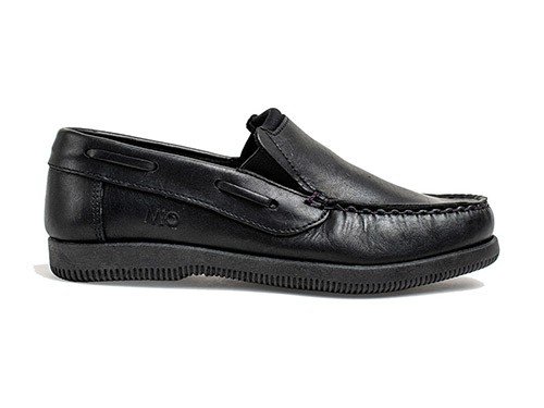 Colegiales MOCASSINO Proa 39 Cuero Vacuno Negro