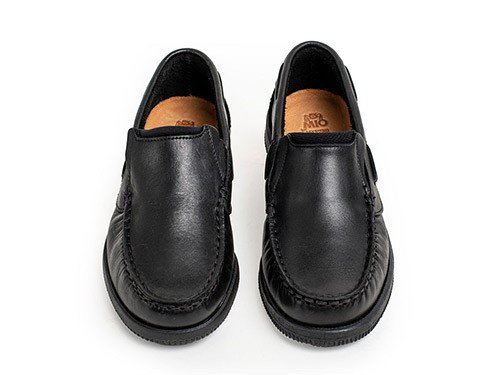 Colegiales MOCASSINO Proa 39 Cuero Vacuno Negro