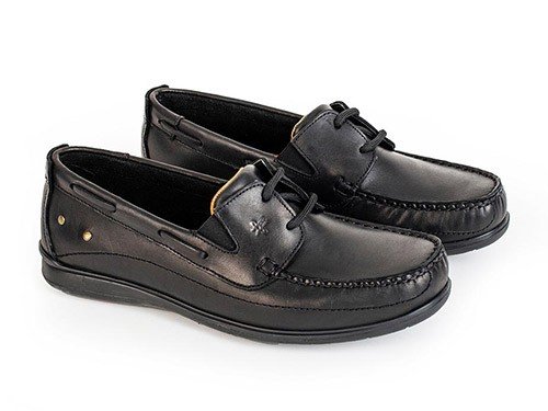 Mocasines y Náuticos MOCASSINO Benjamin 0 Cuero Vacuno Negro
