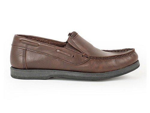 Colegiales MOCASSINO Proa 39 Cuero Vacuno Chocolate