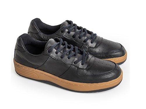 Zapatillas MOCASSINO Force Zap 0 Cuero Vacuno Engrasado Negro