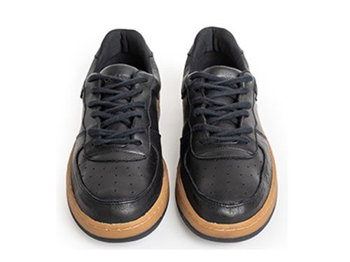 Zapatillas MOCASSINO Force Zap 0 Cuero Vacuno Engrasado Negro