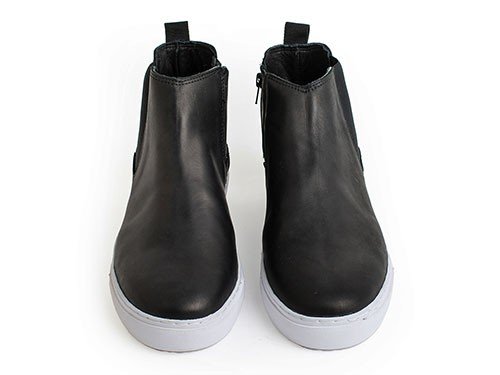 Zapatillas MOCASSINO Urban Bot 1 Cuero Vacuno Negro