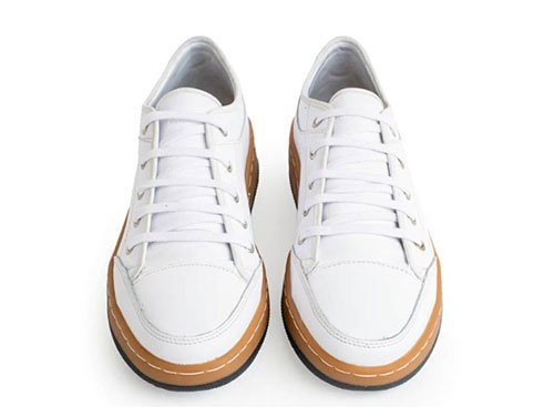 Zapatillas MOCASSINO Teo Zap 0 Cuero Vacuno Soft Blanco