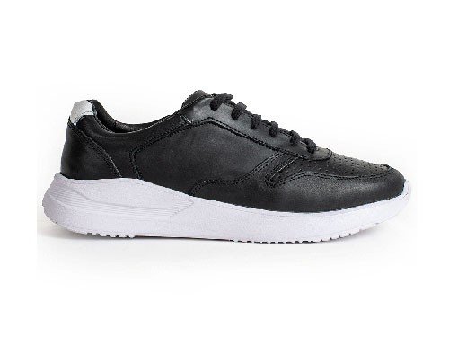 Zapatillas MOCASSINO Maddox Zap 0 Cuero Vacuno Negro /Blanco