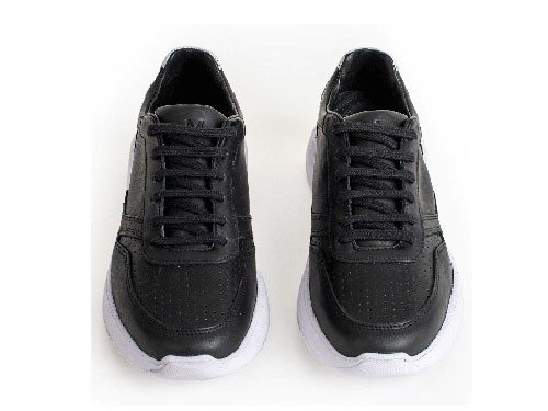 Zapatillas MOCASSINO Maddox Zap 0 Cuero Vacuno Negro /Blanco