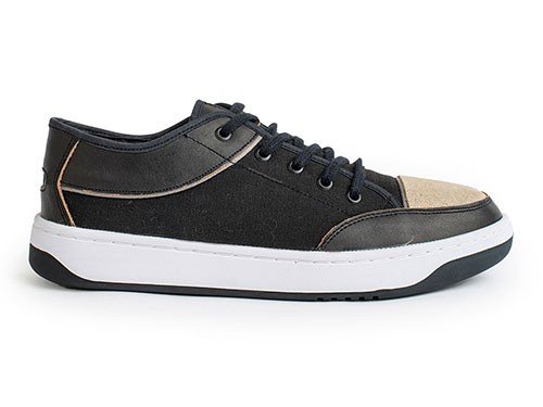 Zapatillas MOCASSINO Urban Zap 0 Loneta Negro /Gamuzon Cromo