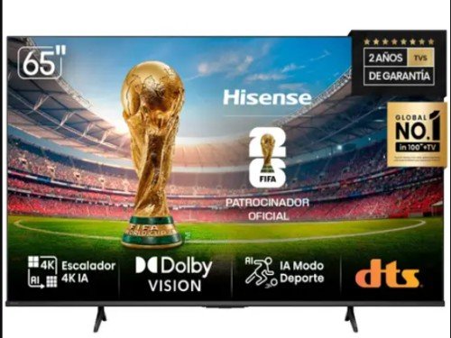 Smart TV LED 65" Hisense 9165A6N 4K HDR