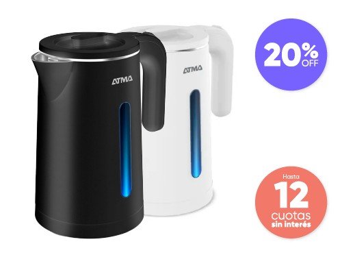 Pava Eléctrica Atma Essential 1,8 Lts