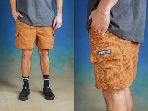 Bermuda Cargo de corderoy, suave y canchera. Ideal para todo momento