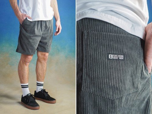 Bermuda de corderoy, suave y canchera. Ideal para todo momento