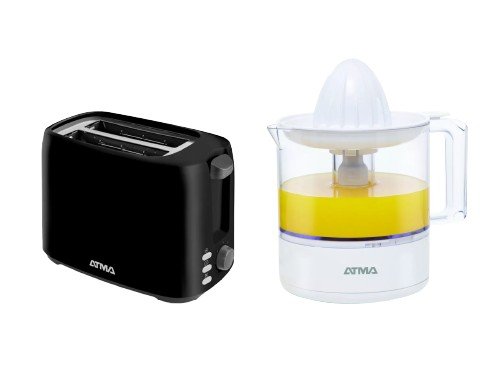 Combo Desayuno Express Atma Cafetera + Tostadora + Exprimidor
